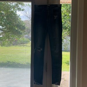 High-Rise Ripped Jeans!!